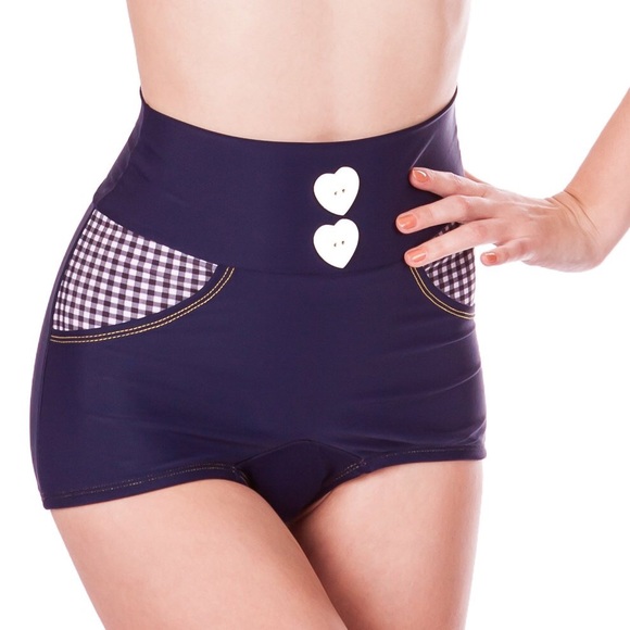 Sugar Doll Swim Gingham 2 piece swim suit - Picture 3 of 3